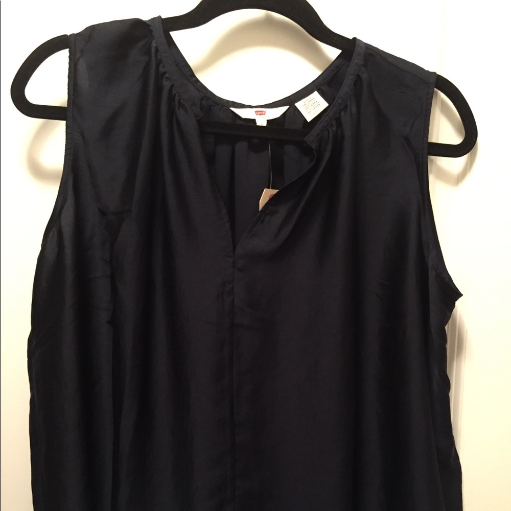 Black Silk Blouse